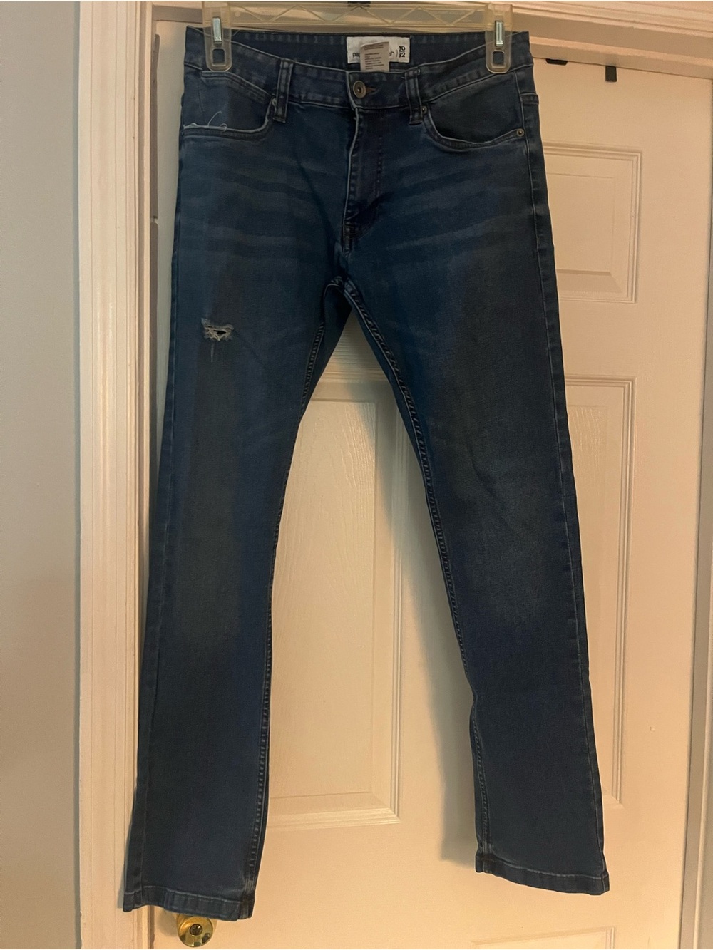 Paper Denim & Cloth Men's Slim Jeans in Dark Blue - Picture 3 of 8
